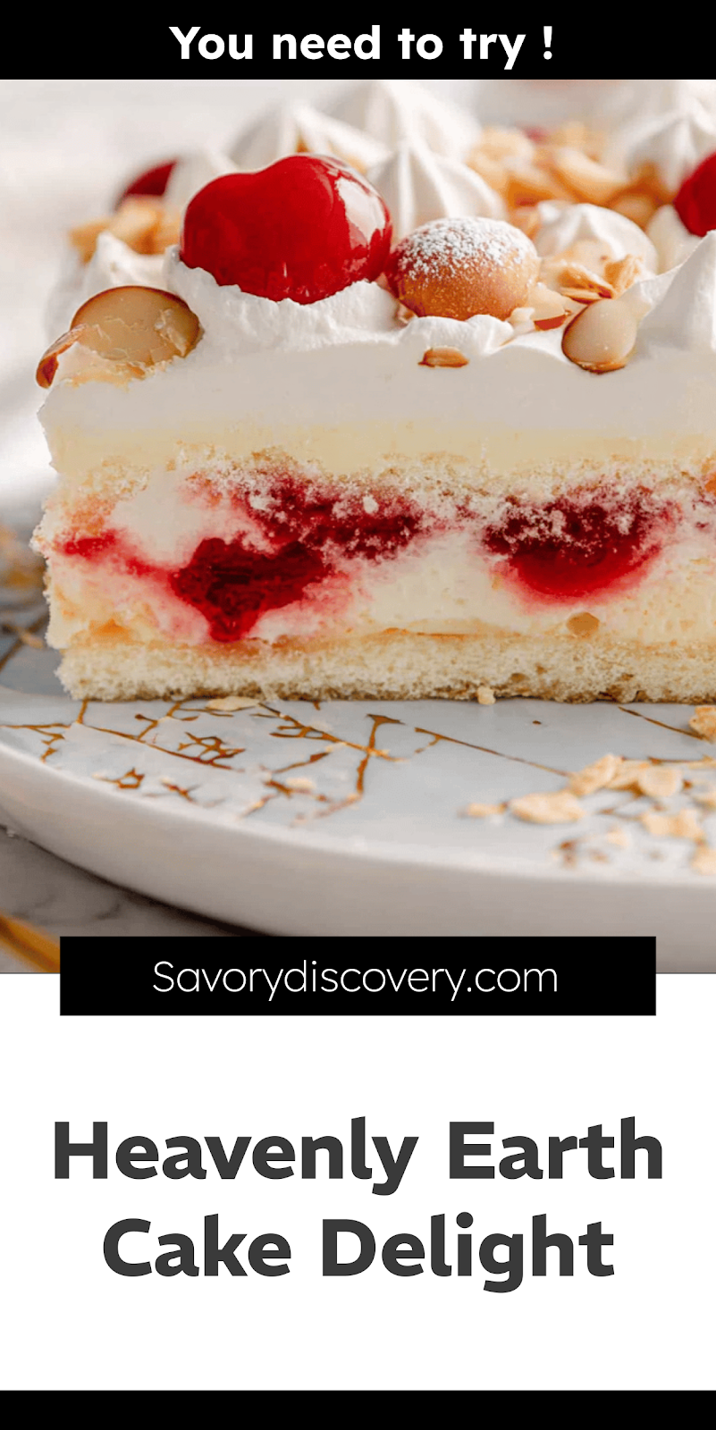 Heavenly Earth Cake Delight
