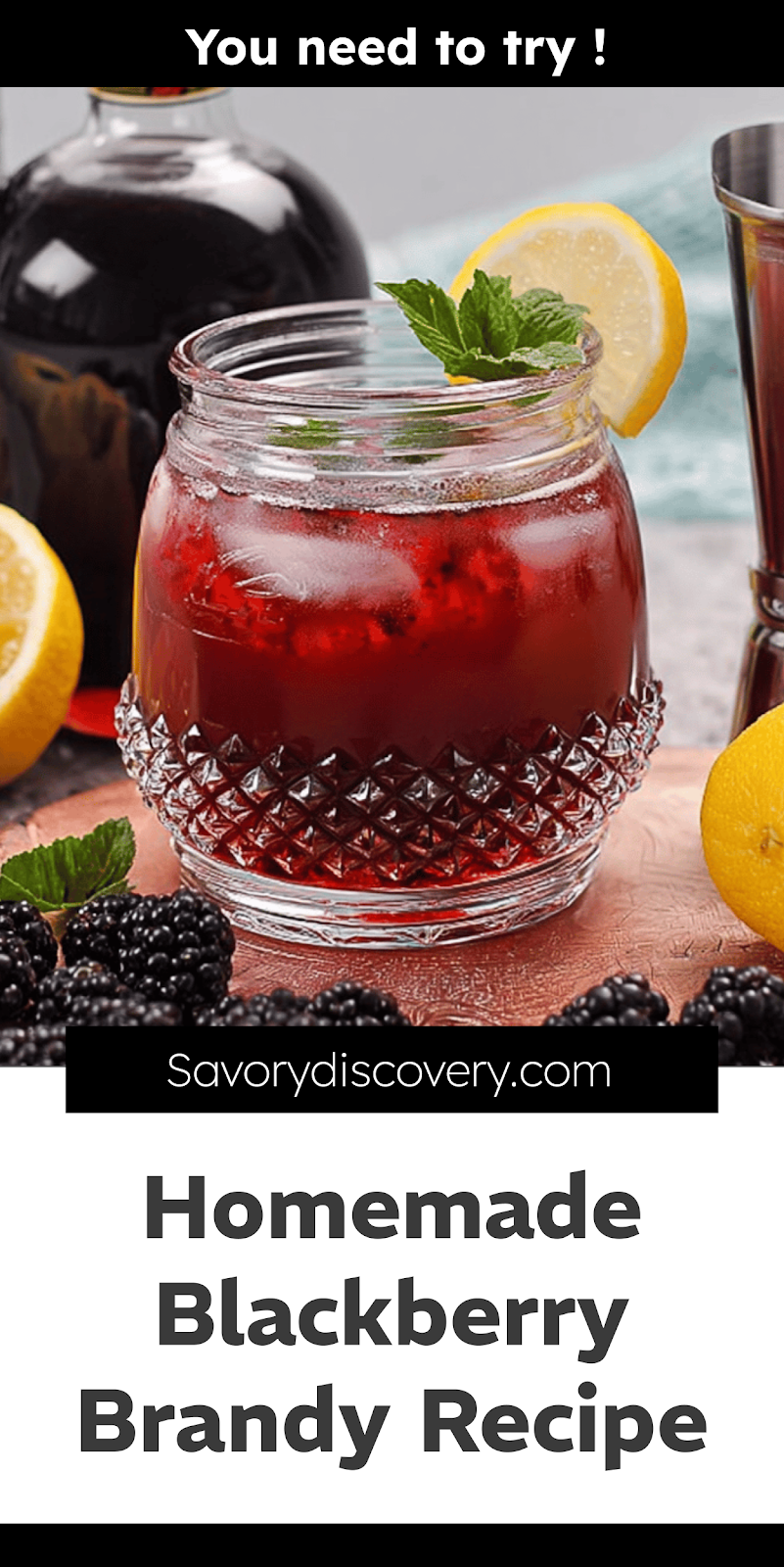 Homemade Blackberry Brandy Recipe