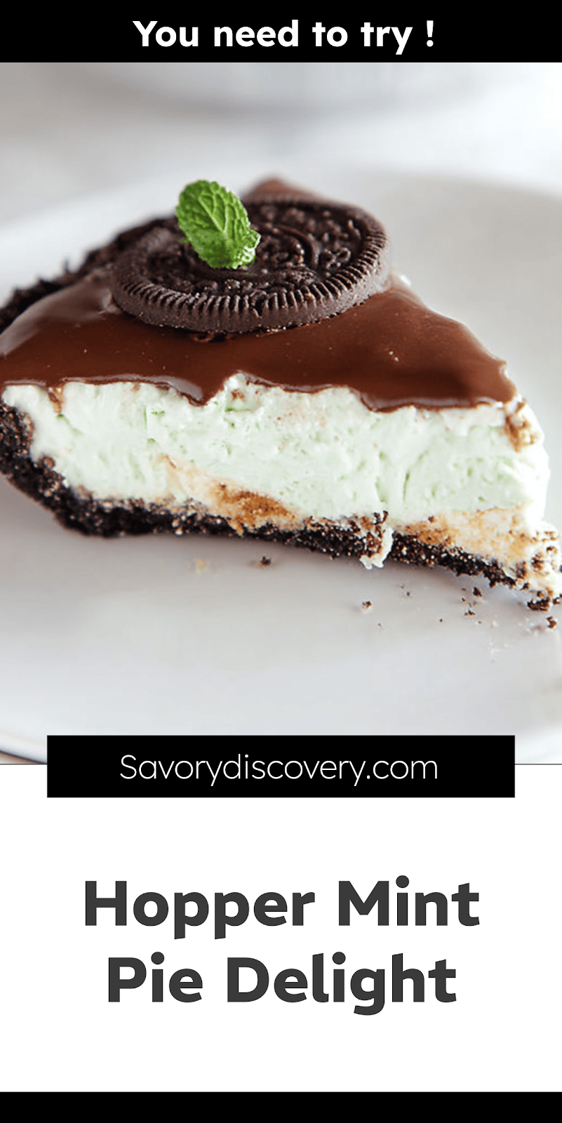 Hopper Mint Pie Delight