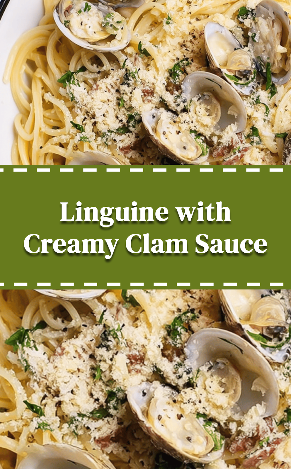 Linguine with Creamy Clam Sauce