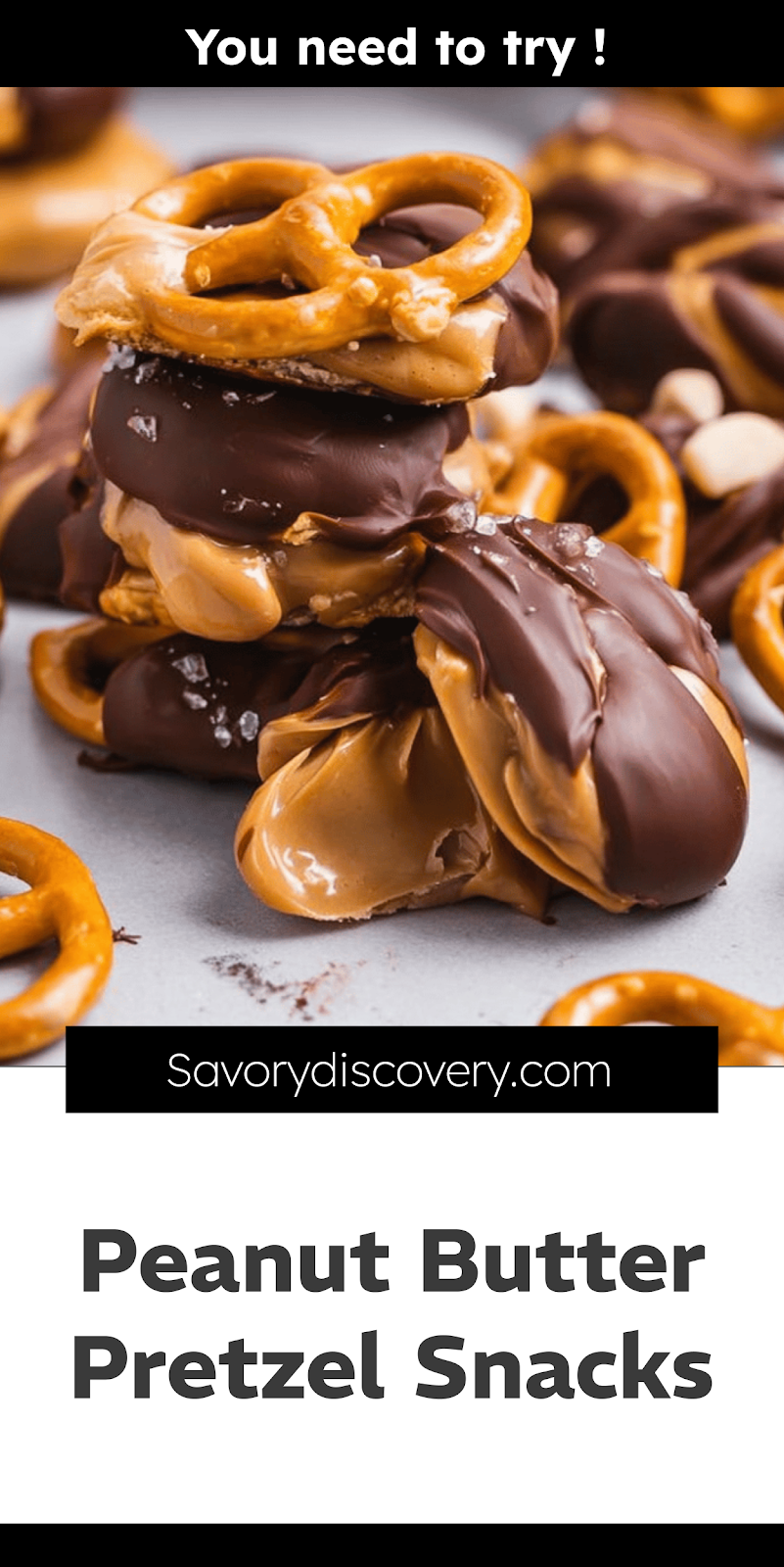 Peanut Butter Pretzel Snacks