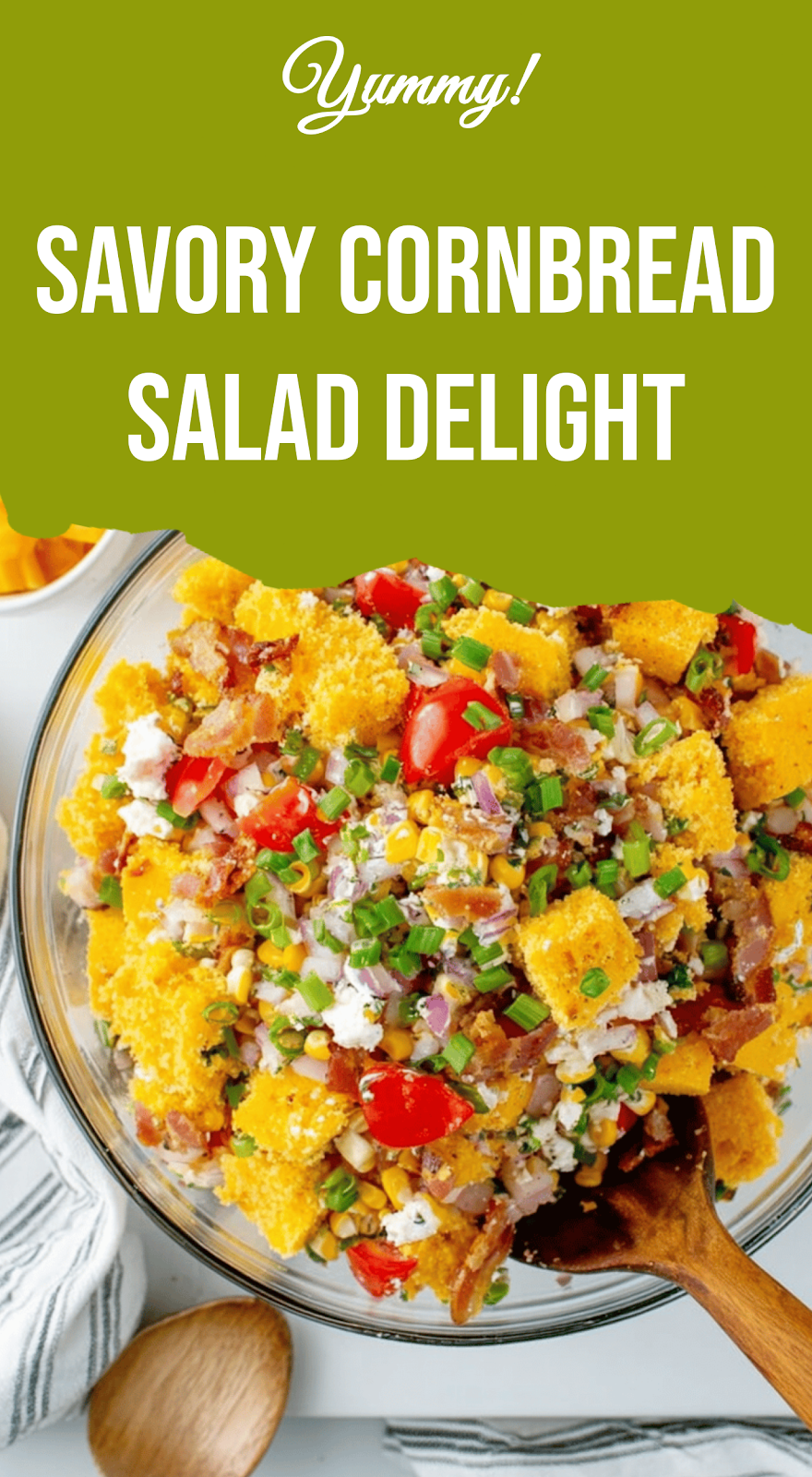 Savory Cornbread Salad Delight