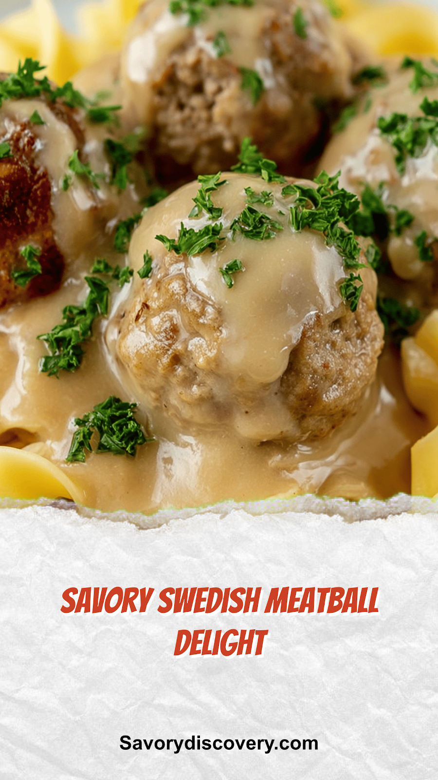 Savory Swedish Meatball Delight