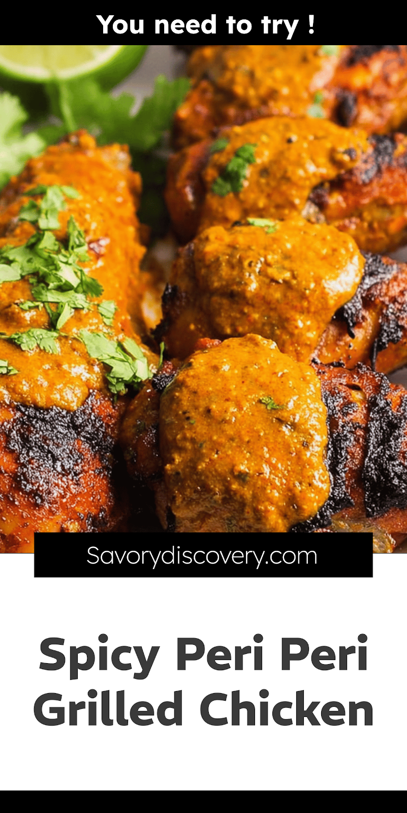 Spicy Peri Peri Grilled Chicken