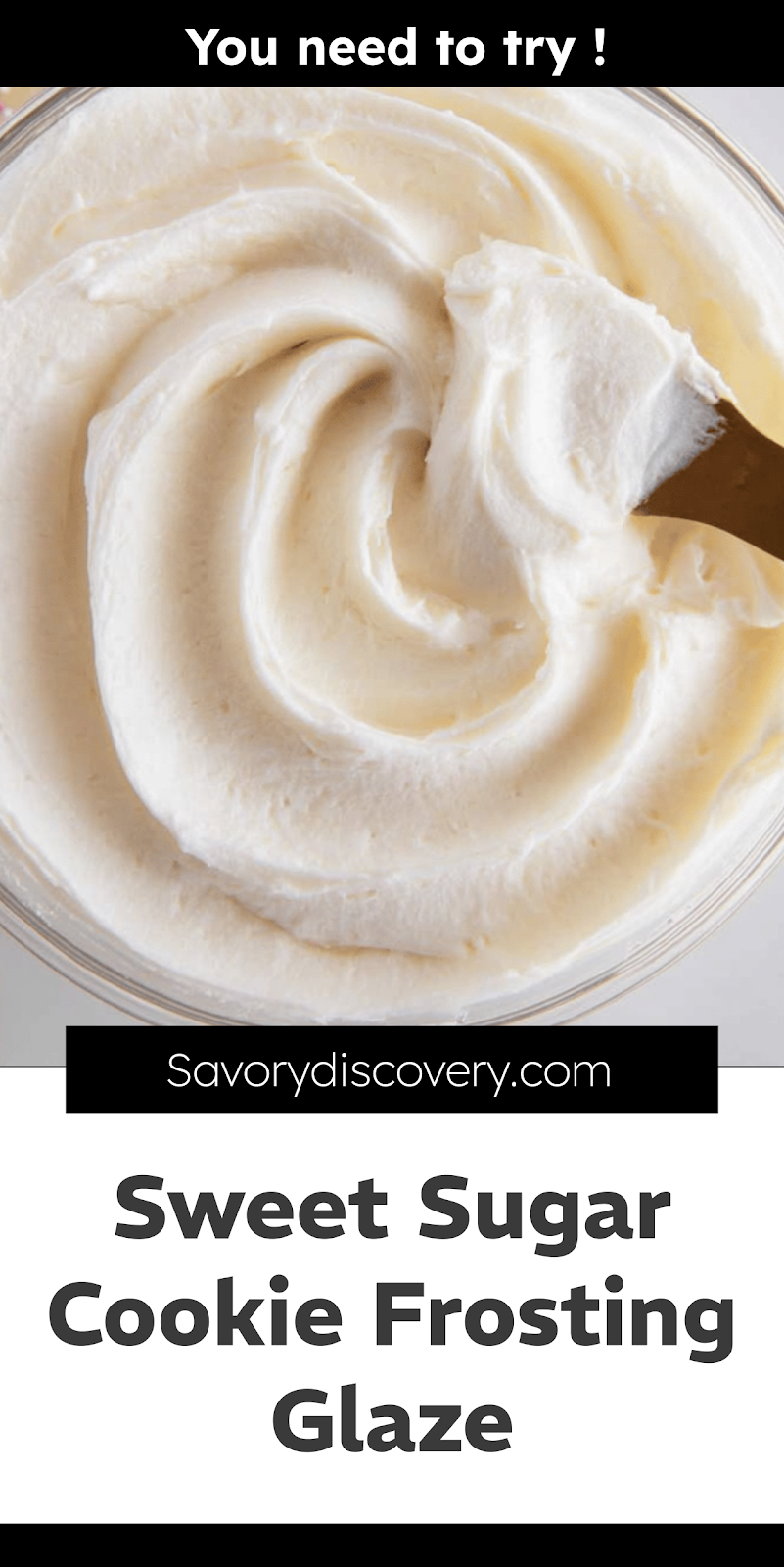 Sweet Sugar Cookie Frosting Glaze
