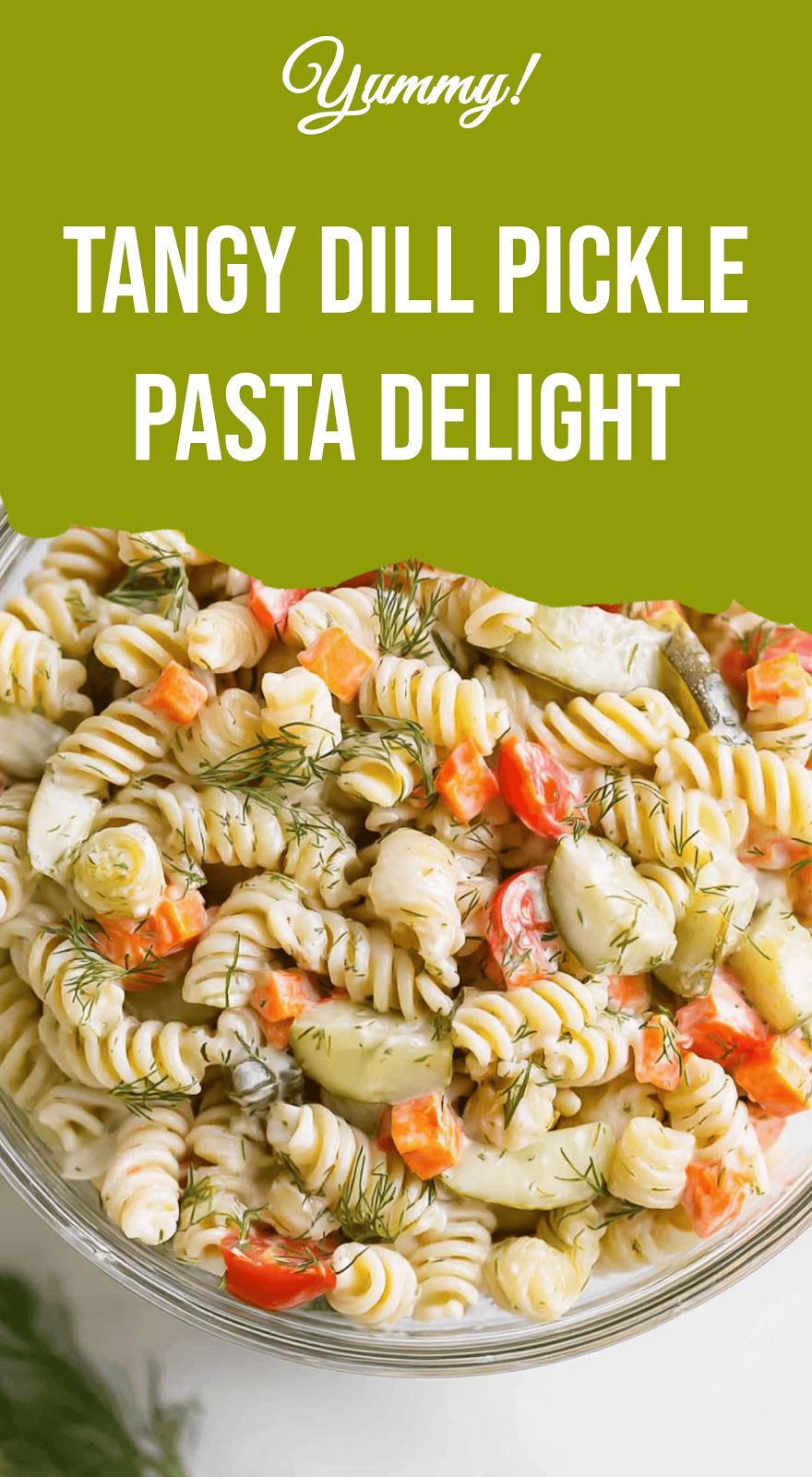 Tangy Dill Pickle Pasta Delight