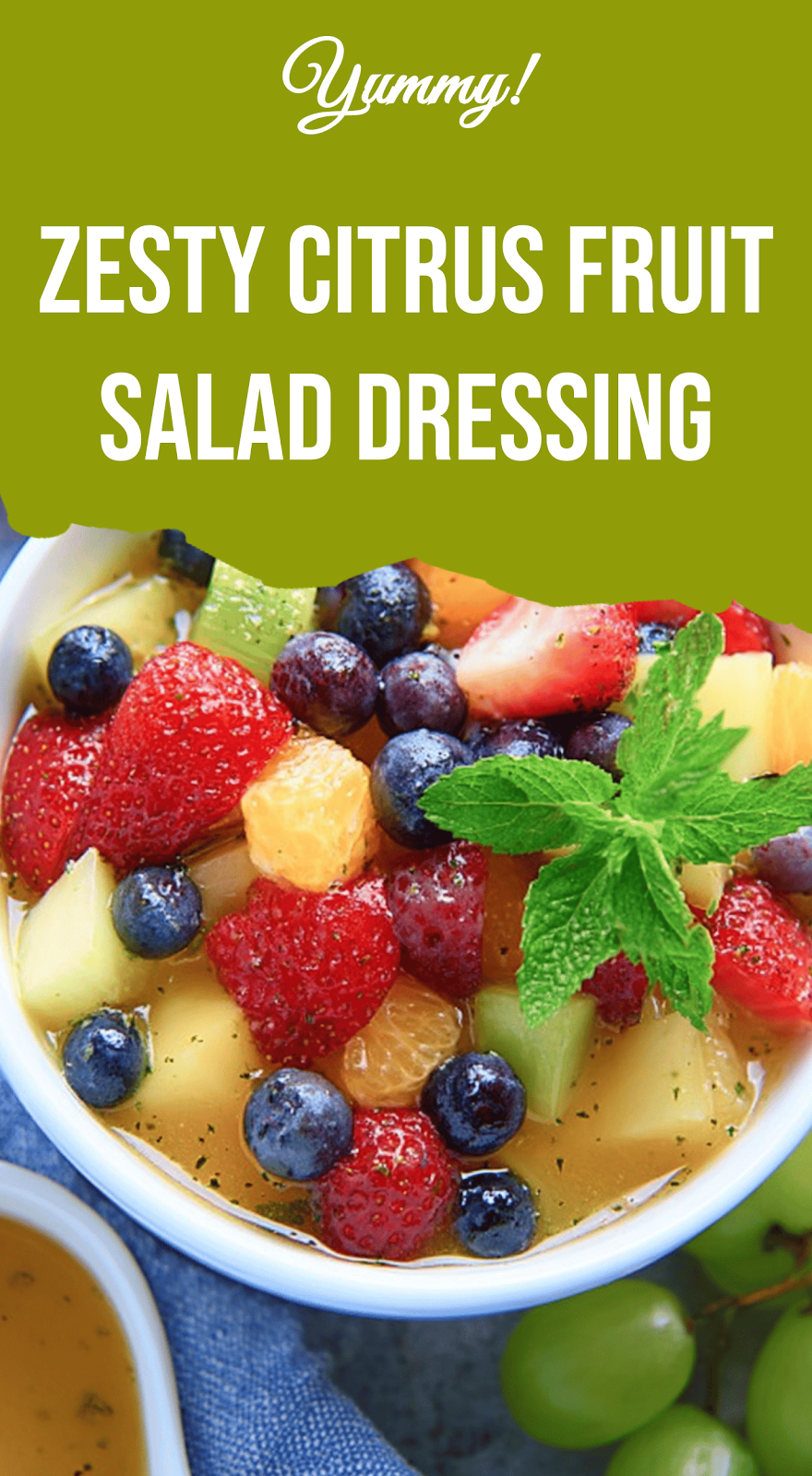 Zesty Citrus Fruit Salad Dressing