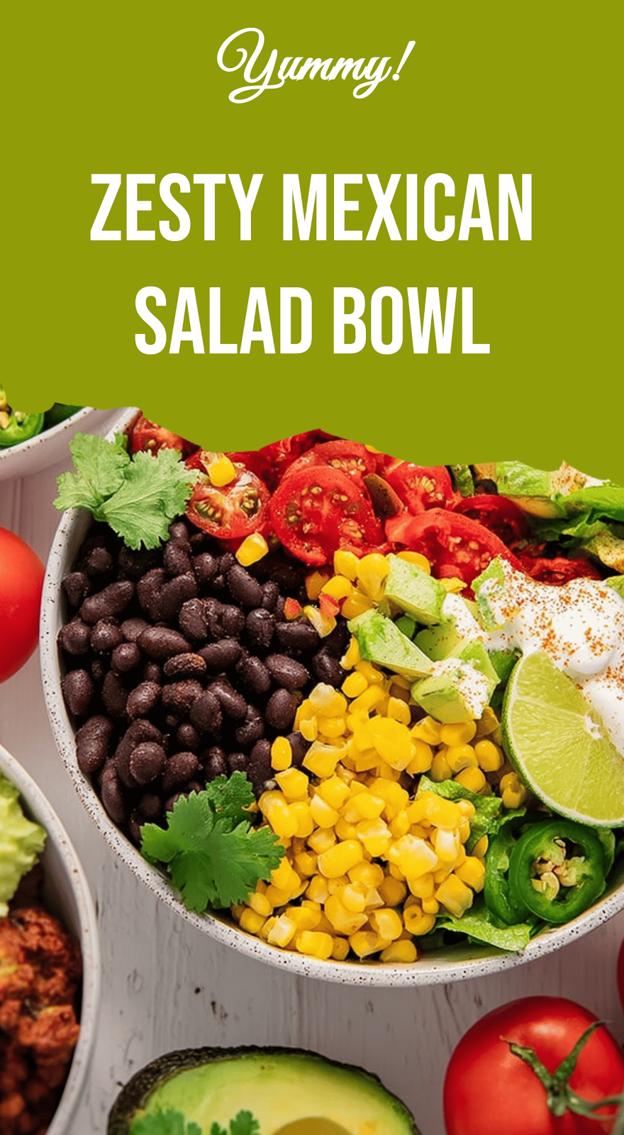 Zesty Mexican Salad Bowl