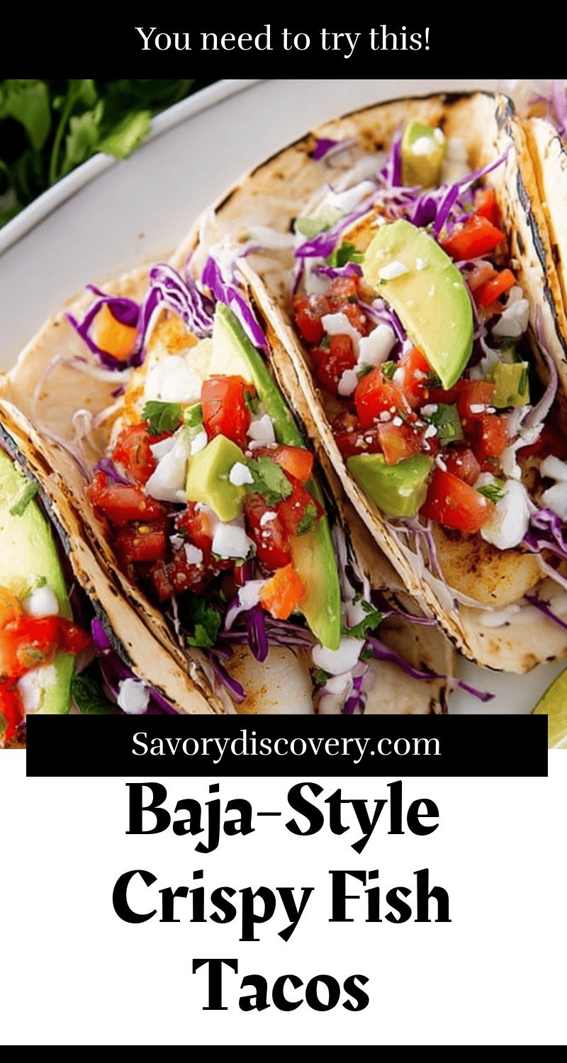 Baja-Style Crispy Fish Tacos
