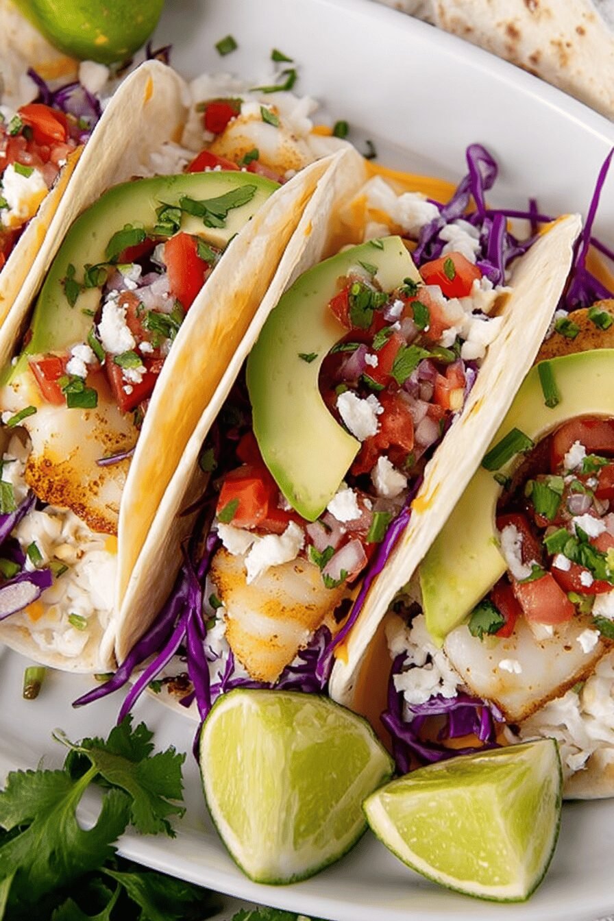 Baja-Style Crispy Fish Tacos