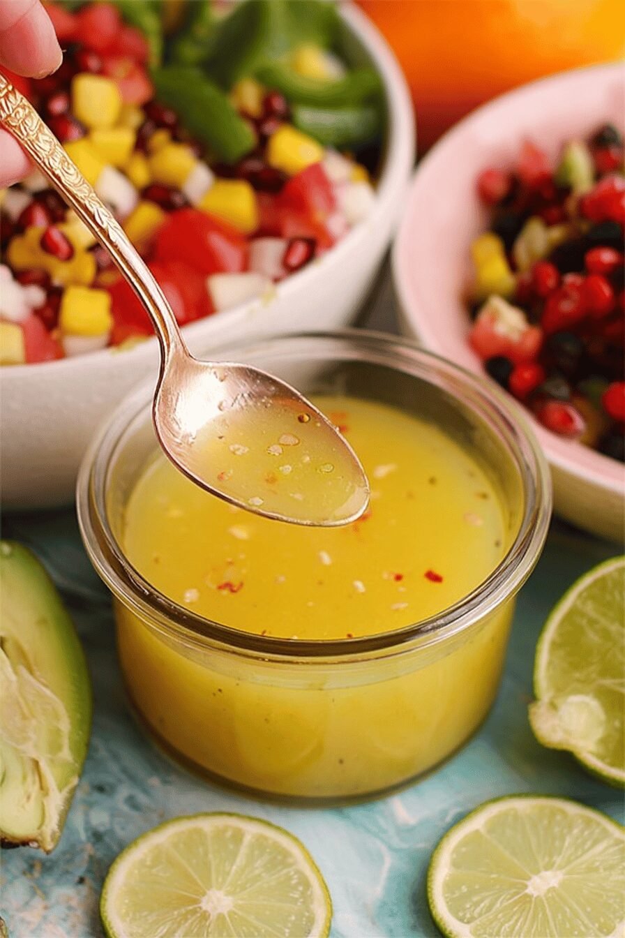 Bright Citrus Vinaigrette with Zesty Lemon Twist