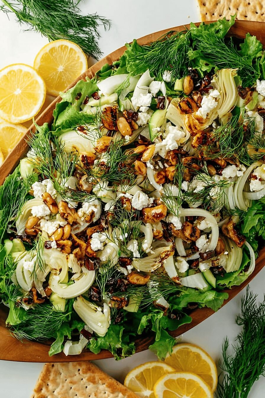 Crisp Fennel Salad with Orange and Mint