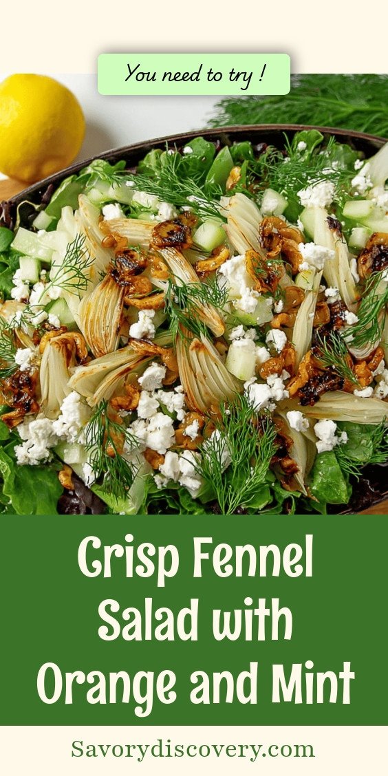 Crisp Fennel Salad with Orange and Mint