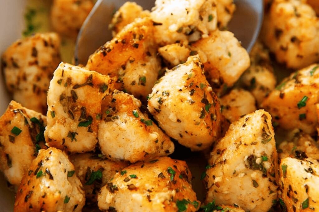 Crispy Baked Chicken Bites