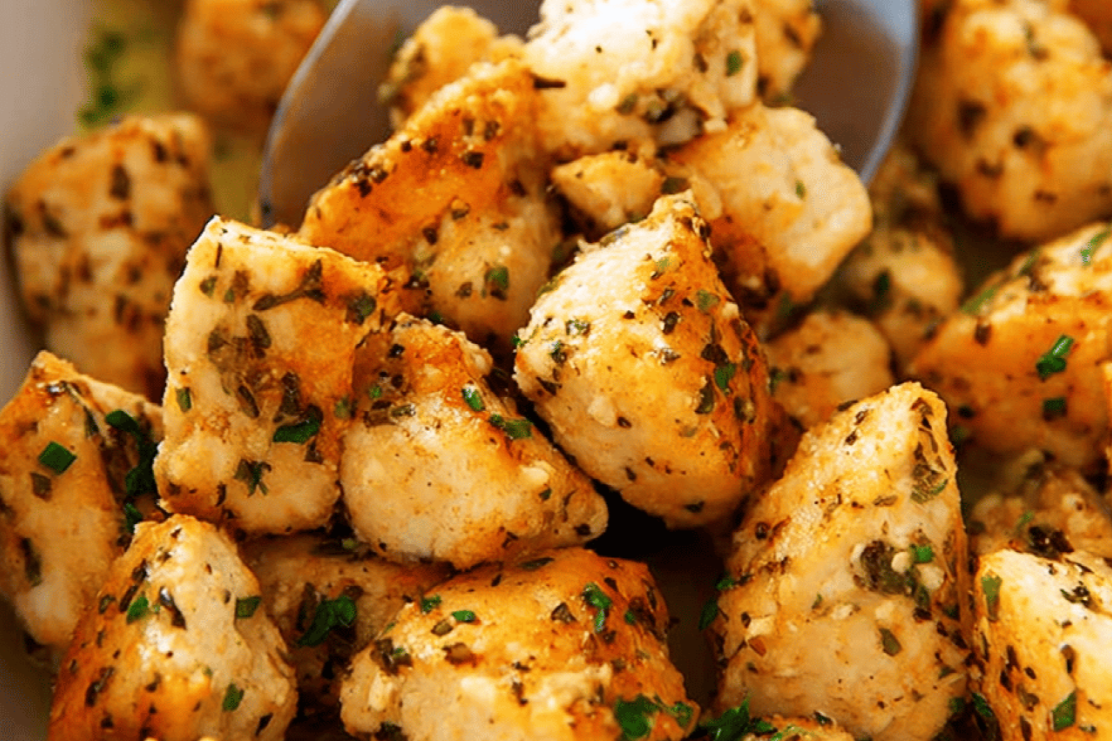 Crispy Baked Chicken Bites