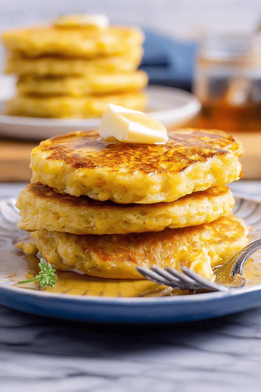 Easy Homemade Griddle Corn Cakes