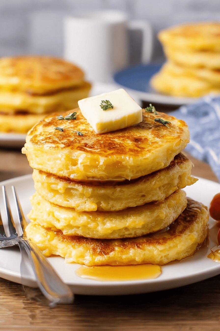 Easy Homemade Griddle Corn Cakes