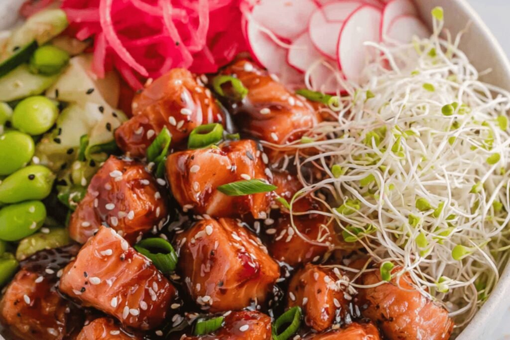 Fresh Salmon Bowl Delights