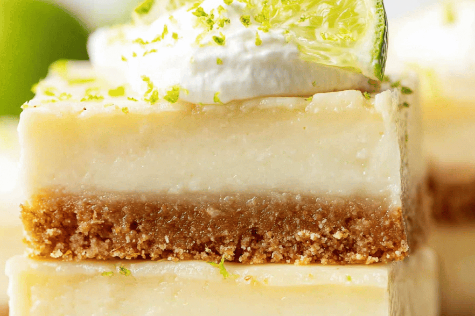 Key Lime Pie Bar Bites