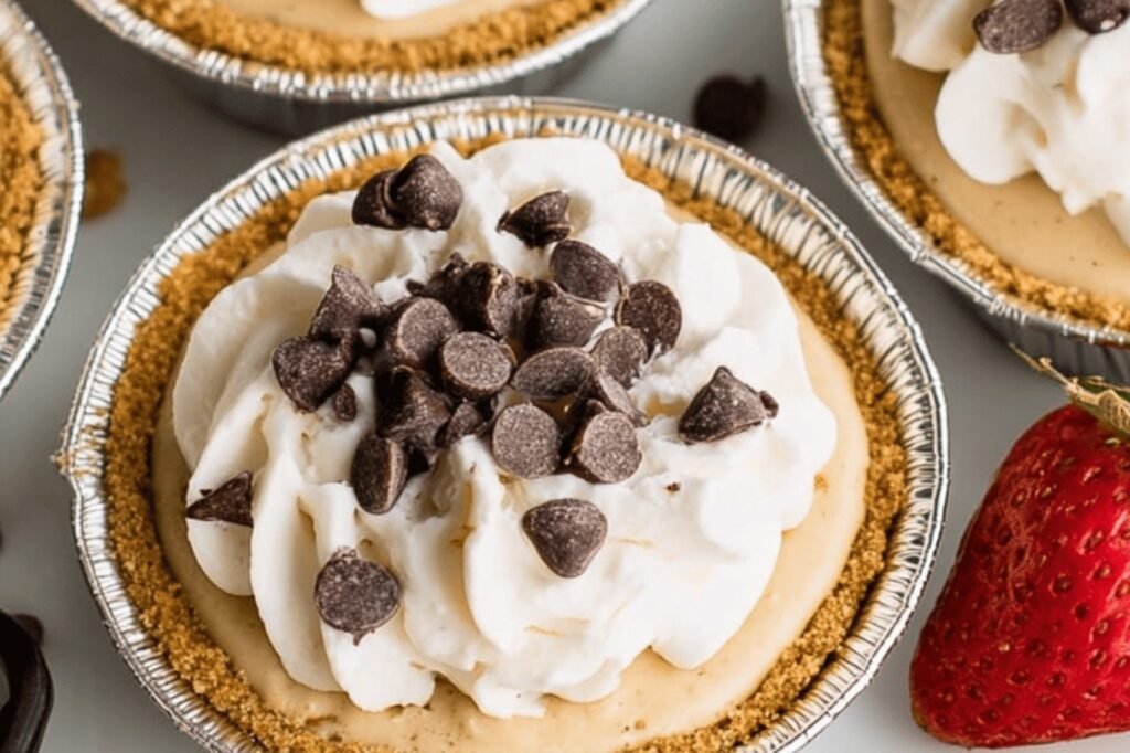 No Bake Chocolate Chip Cheesecake Delight