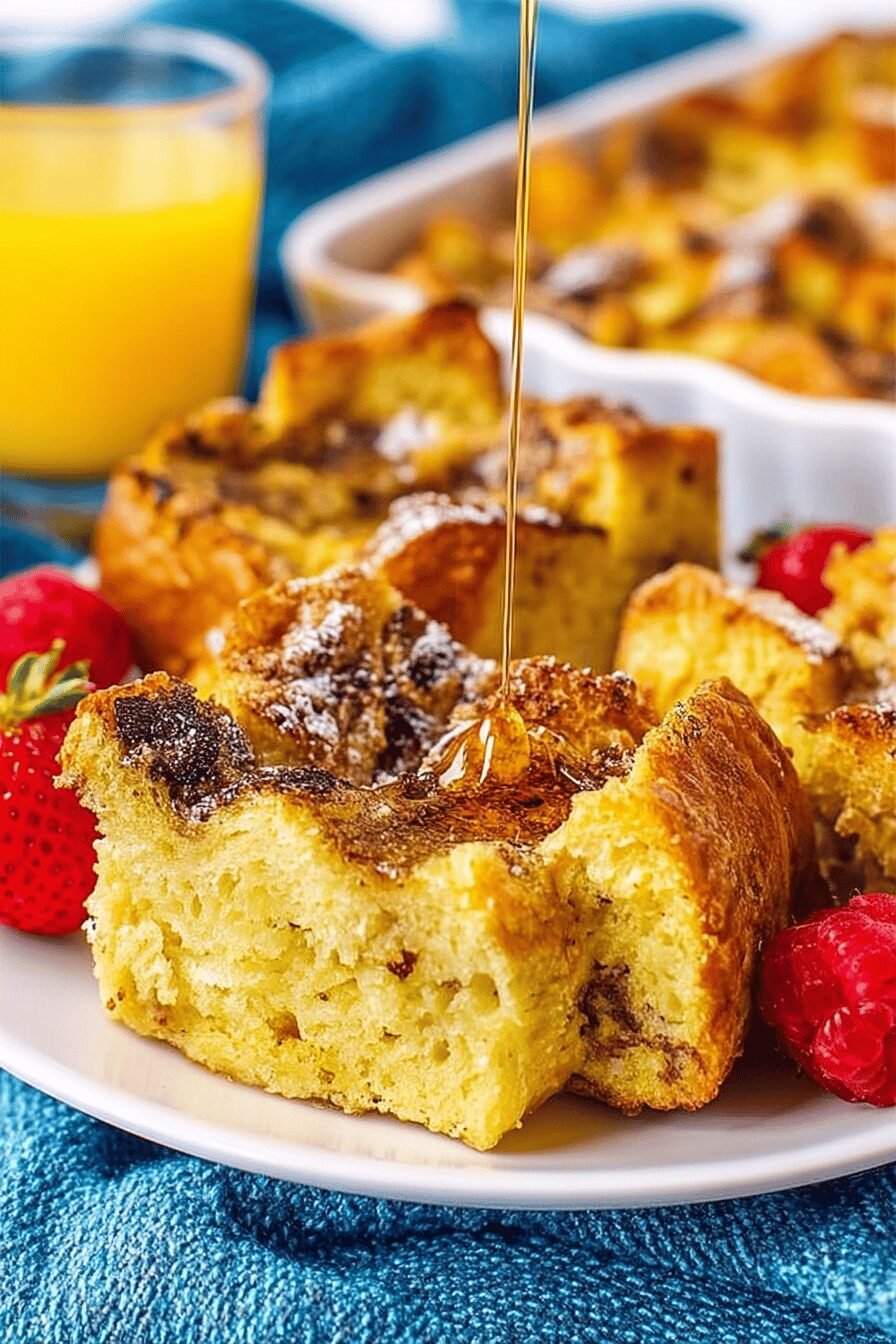 Overnight French Toast Casserole Bake