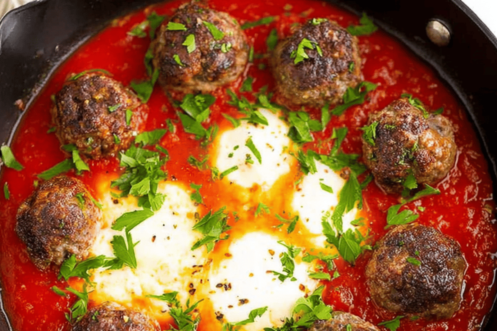 Ricotta-Stuffed Meatball Delight