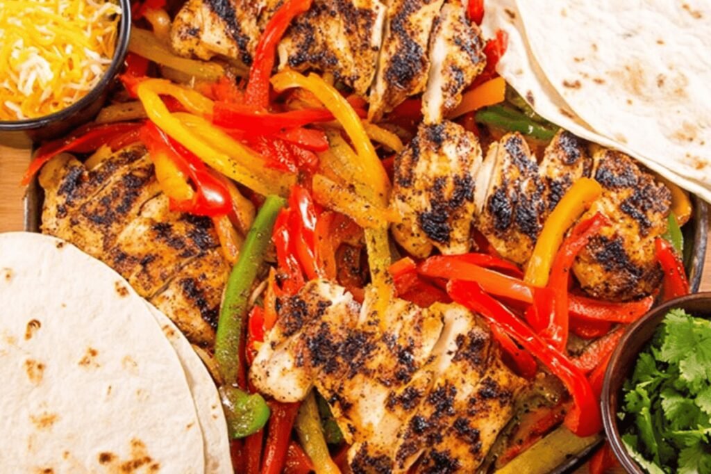 Sizzling Grilled Chicken Fajitas
