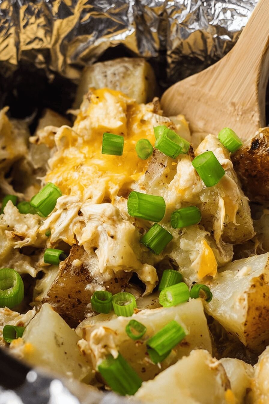 Slow Cooker Cheesy Potato Delight