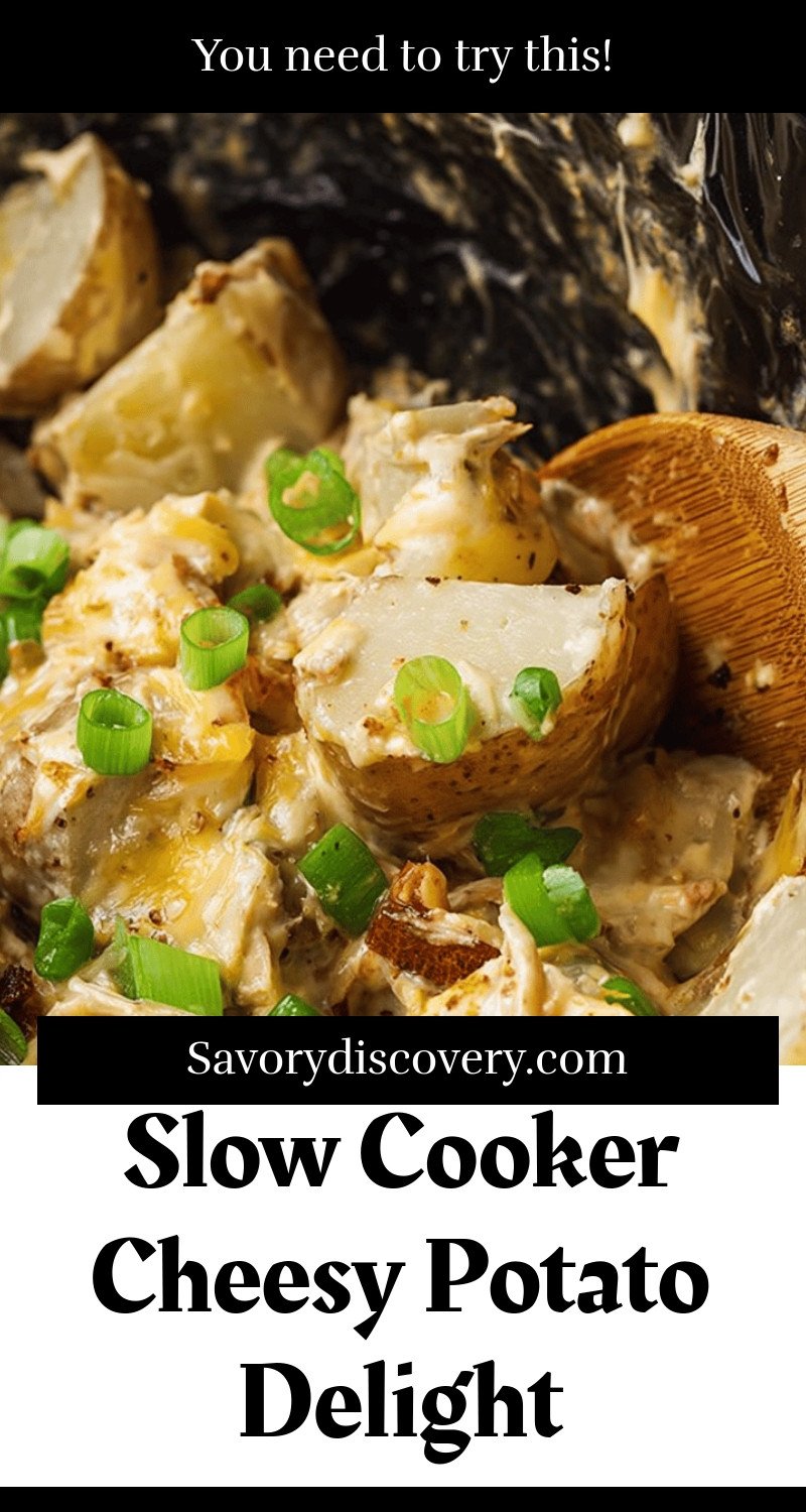 Slow Cooker Cheesy Potato Delight