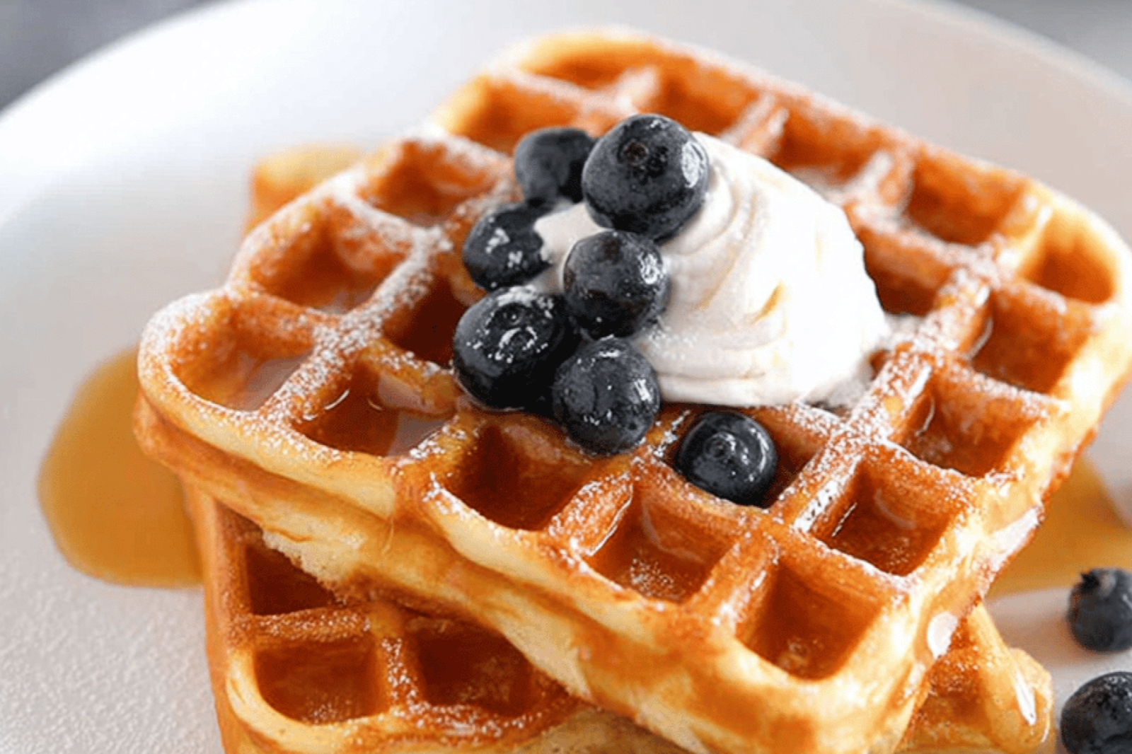 Sourdough Waffle Delight
