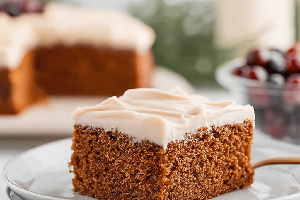 Spiced Gingerbread Cake Delight