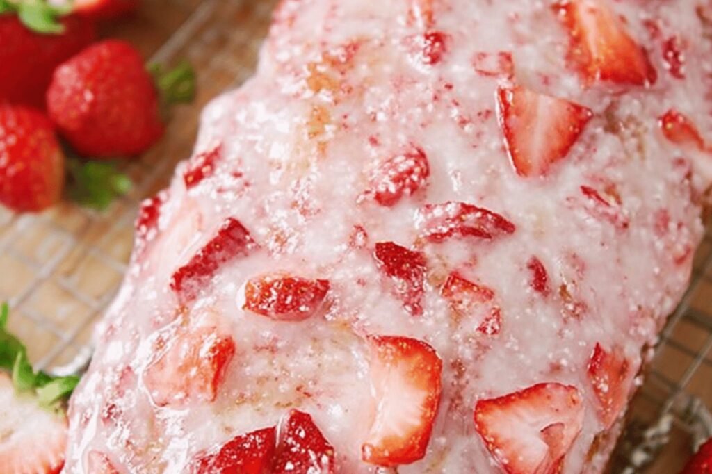 Strawberry Cake Pound Delight