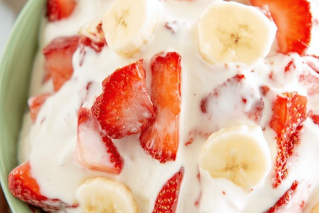Strawberry Cheesecake Delight Salad