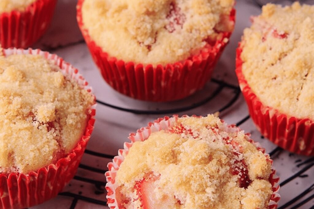 Strawberry Cream Cheese Muffin Delights