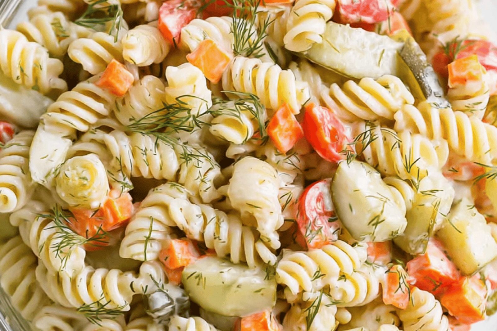 Tangy Dill Pickle Pasta Delight