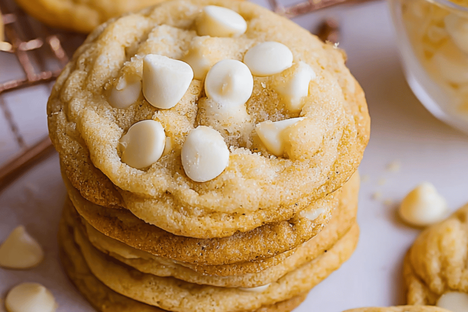 White Chocolate Chip Cookie Delights