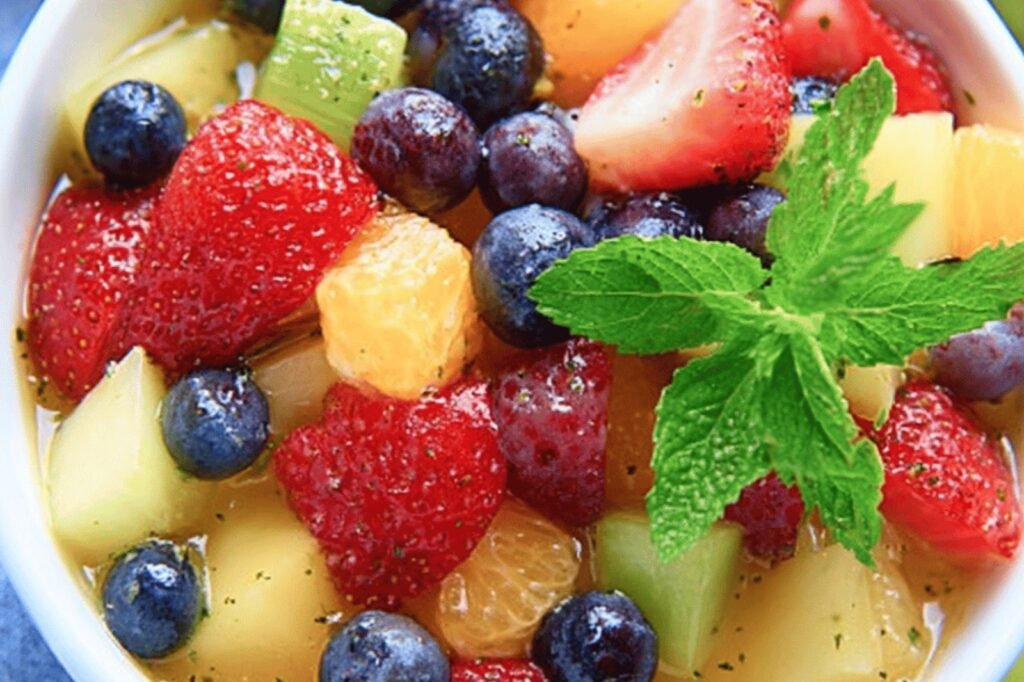 Zesty Citrus Fruit Salad Dressing