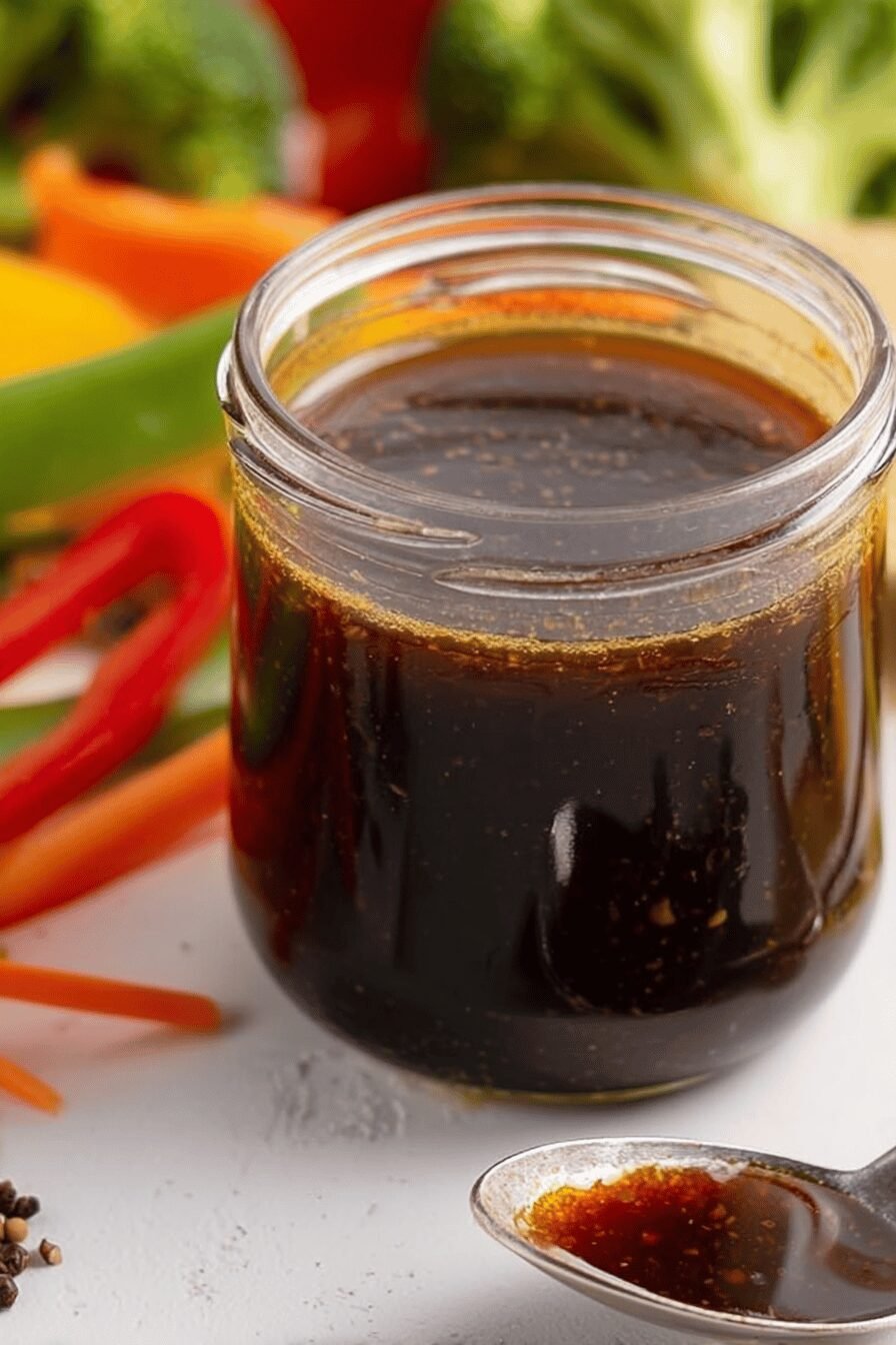 3 Ingredient Sweet Savory Stir Fry Sauce