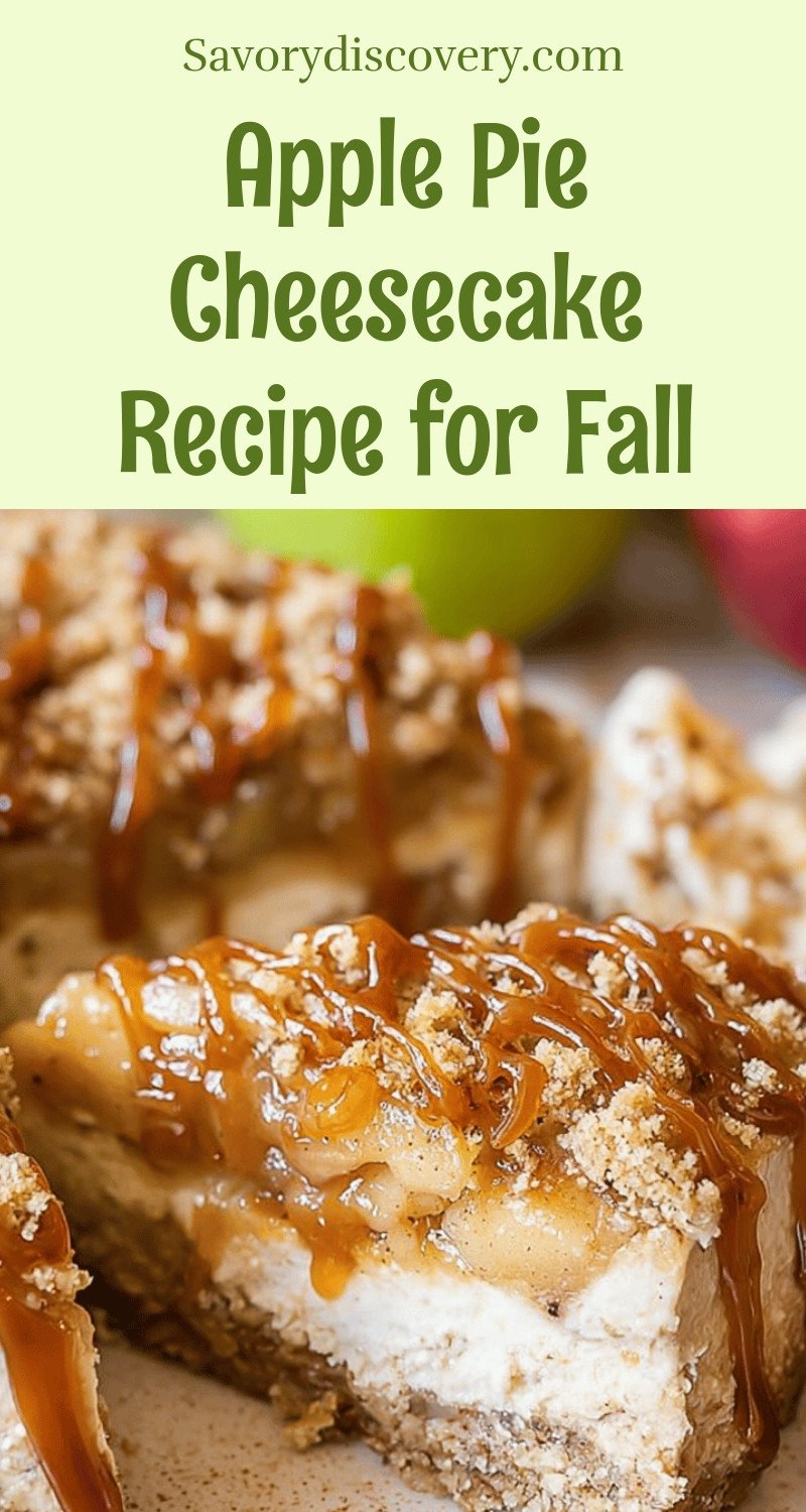 Apple Pie Cheesecake Recipe for Fall