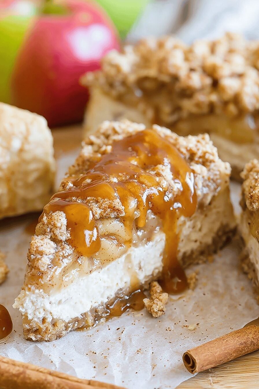 Apple Pie Cheesecake Recipe for Fall