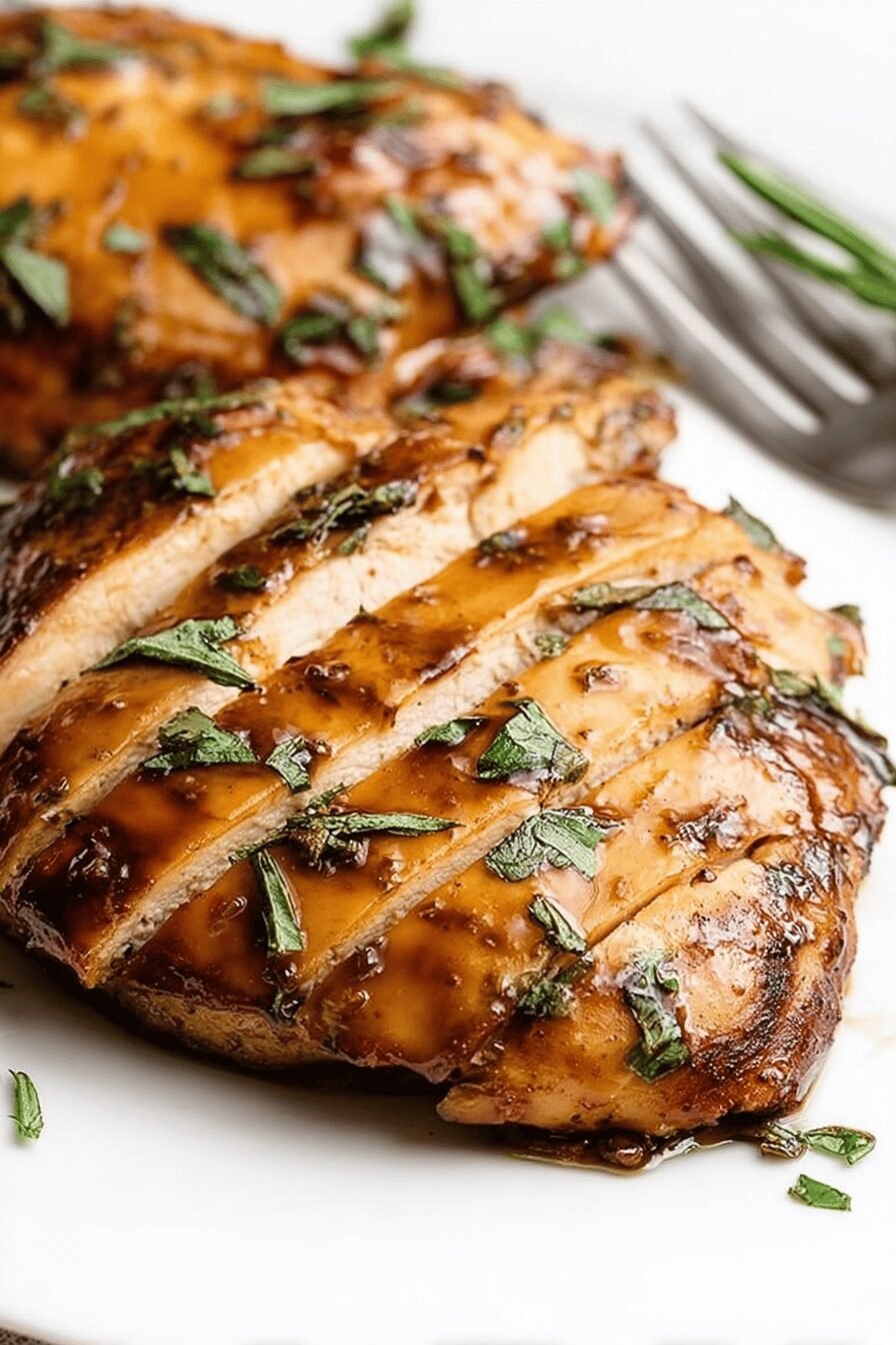 Beer-Bathed Chicken with Savory Glaze