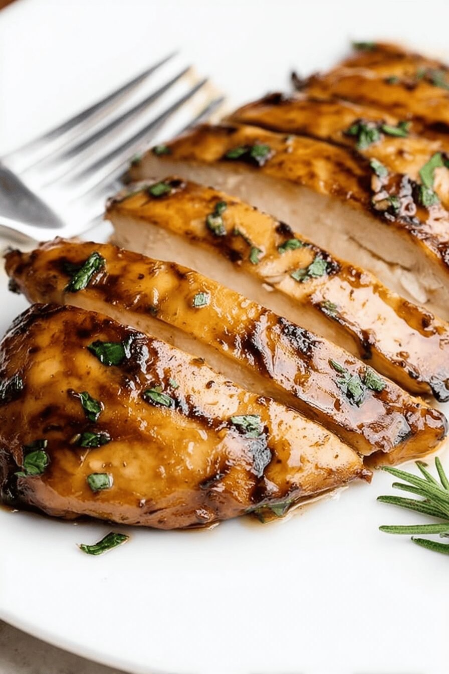Beer-Bathed Chicken with Savory Glaze