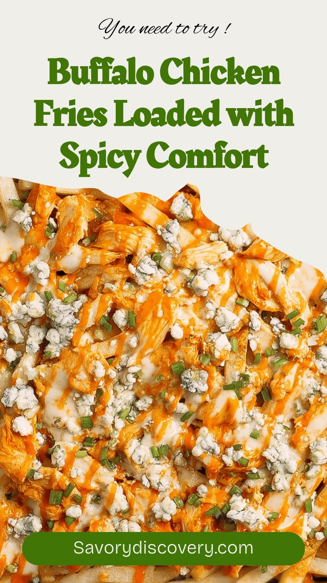 Buffalo Chicken Fries Loaded with Spicy Comfort