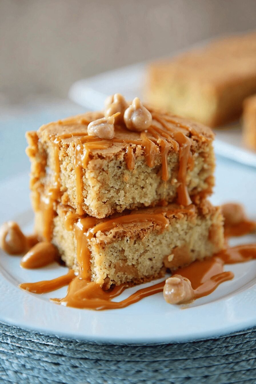 Butterscotch Blondies Recipe for Chewy Bars