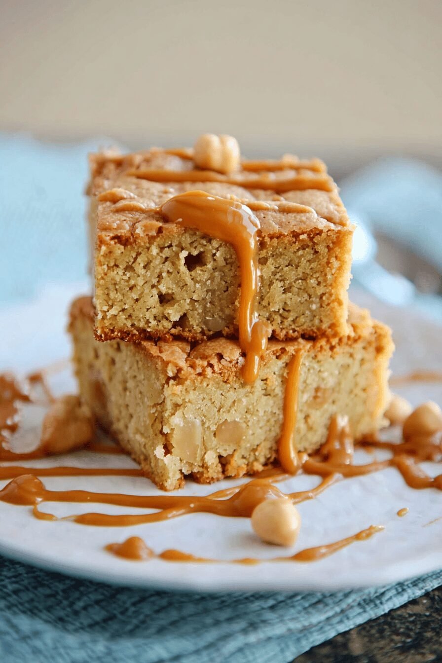 Butterscotch Blondies Recipe for Chewy Bars