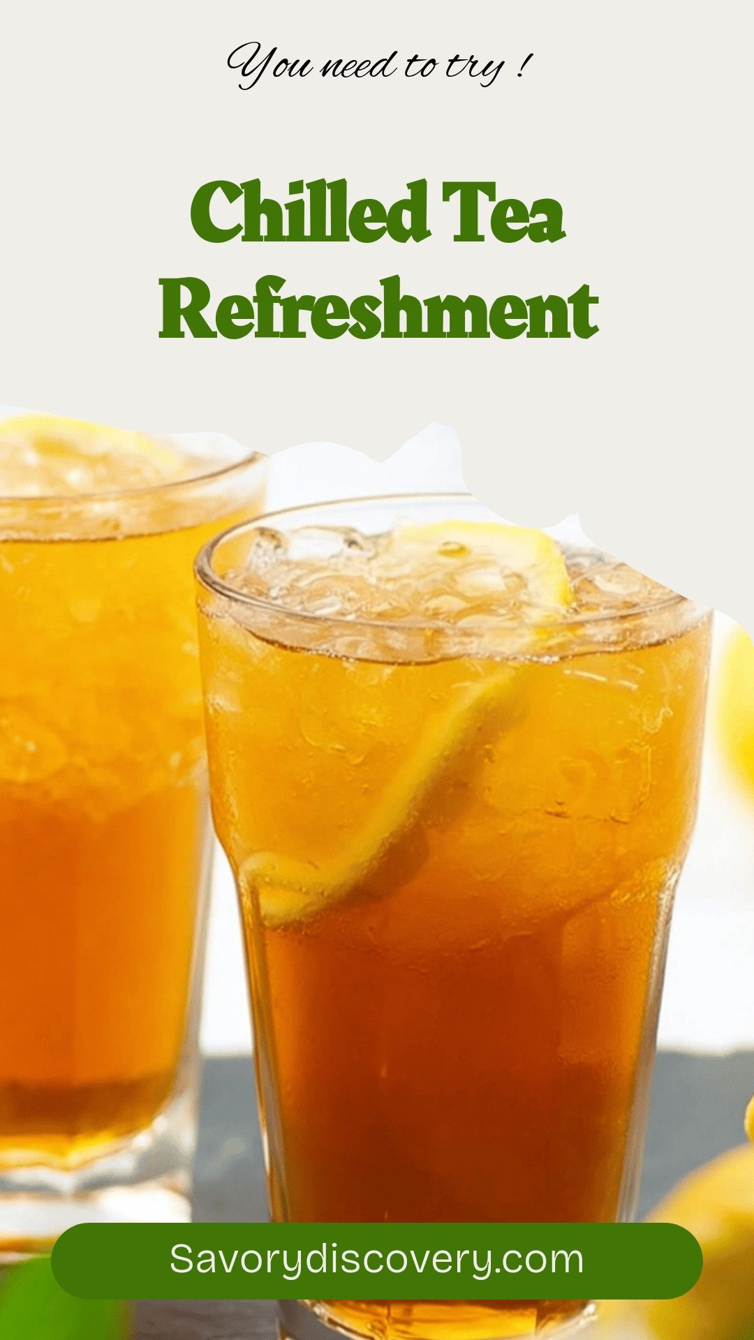 Chilled Tea Refreshment