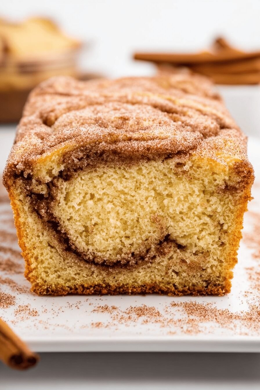 Cinnamon Swirl Snickerdoodle Loaf