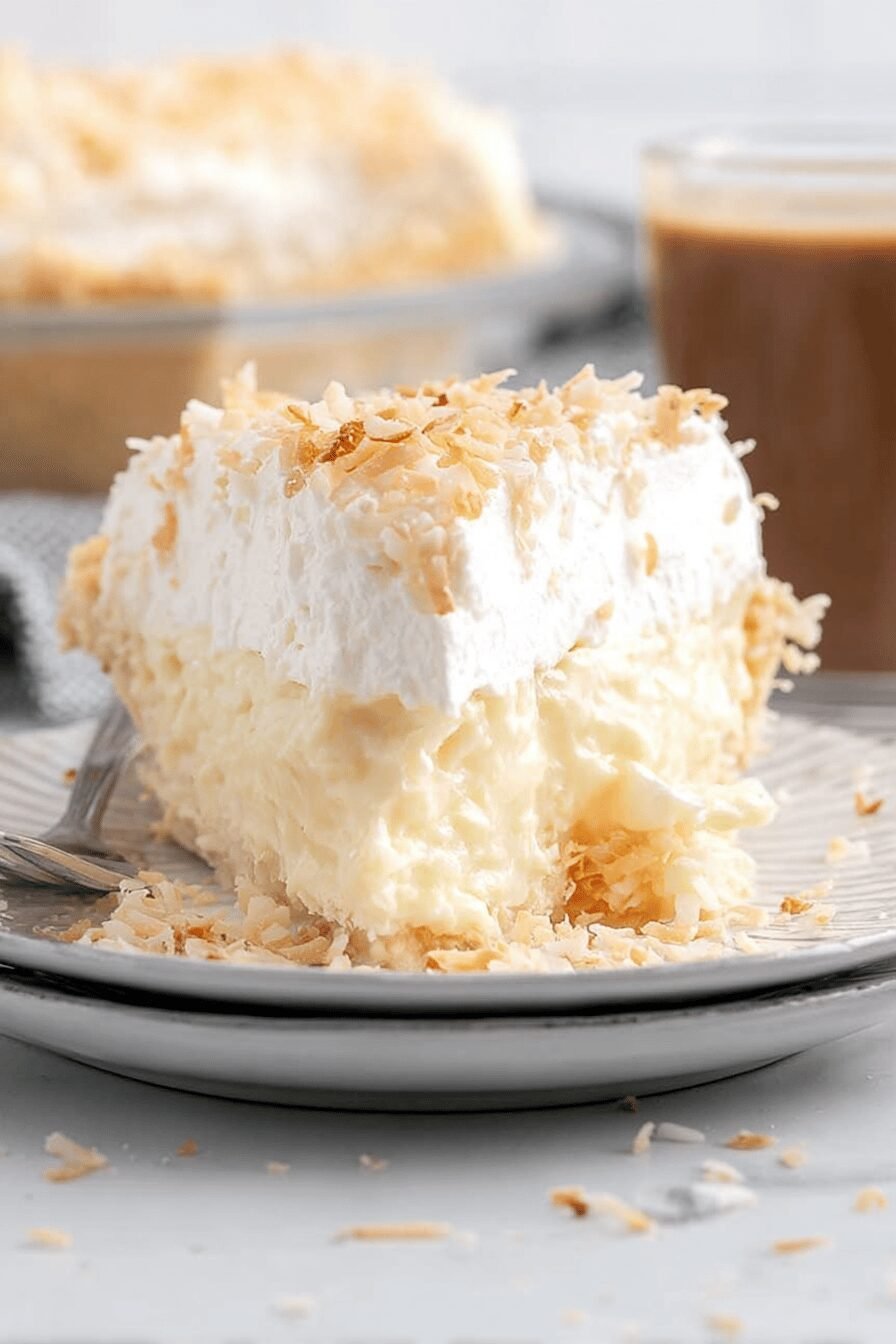 Coconut Cream Pie Recipe with Rich Filling