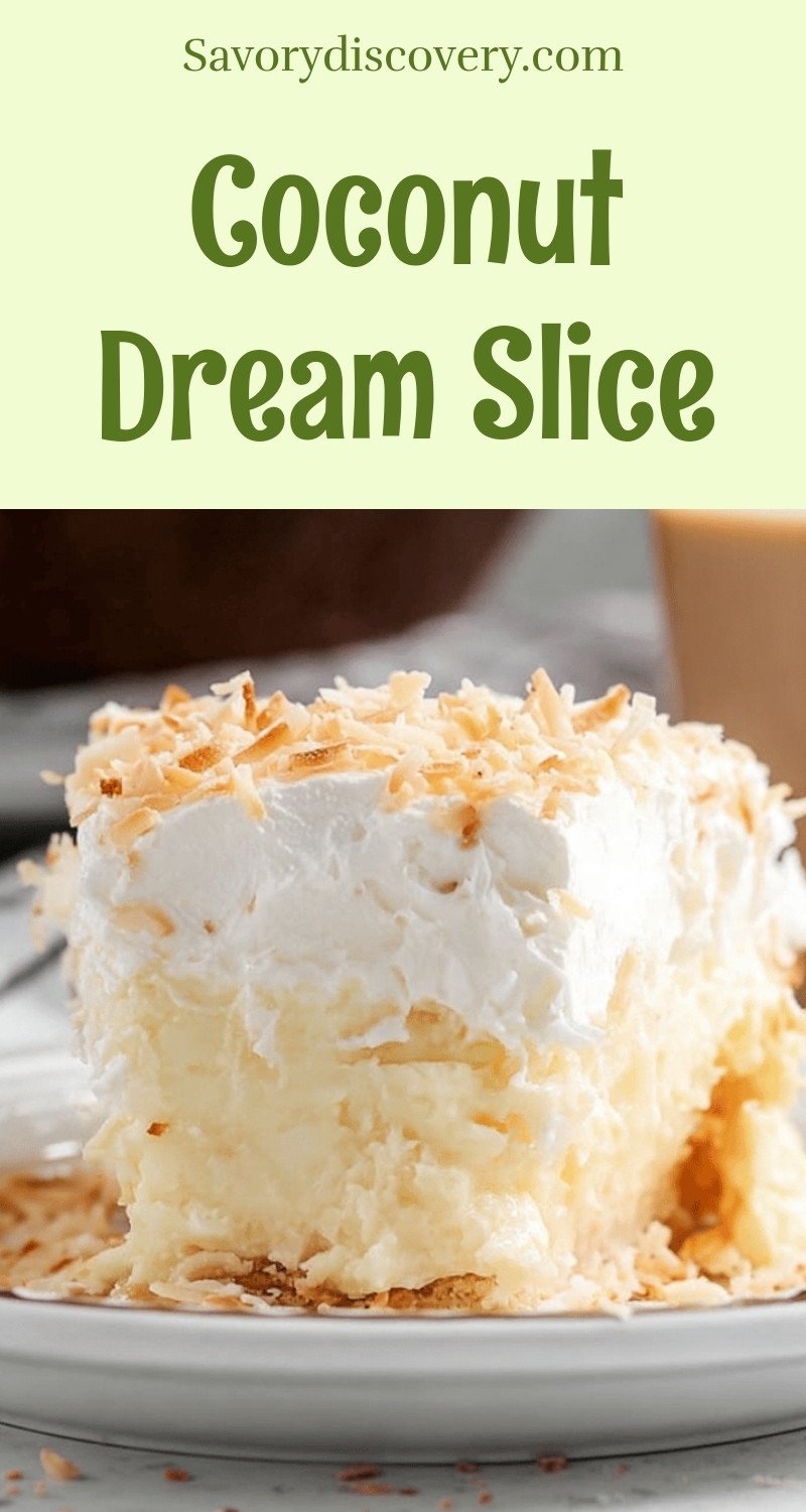 Coconut Dream Slice