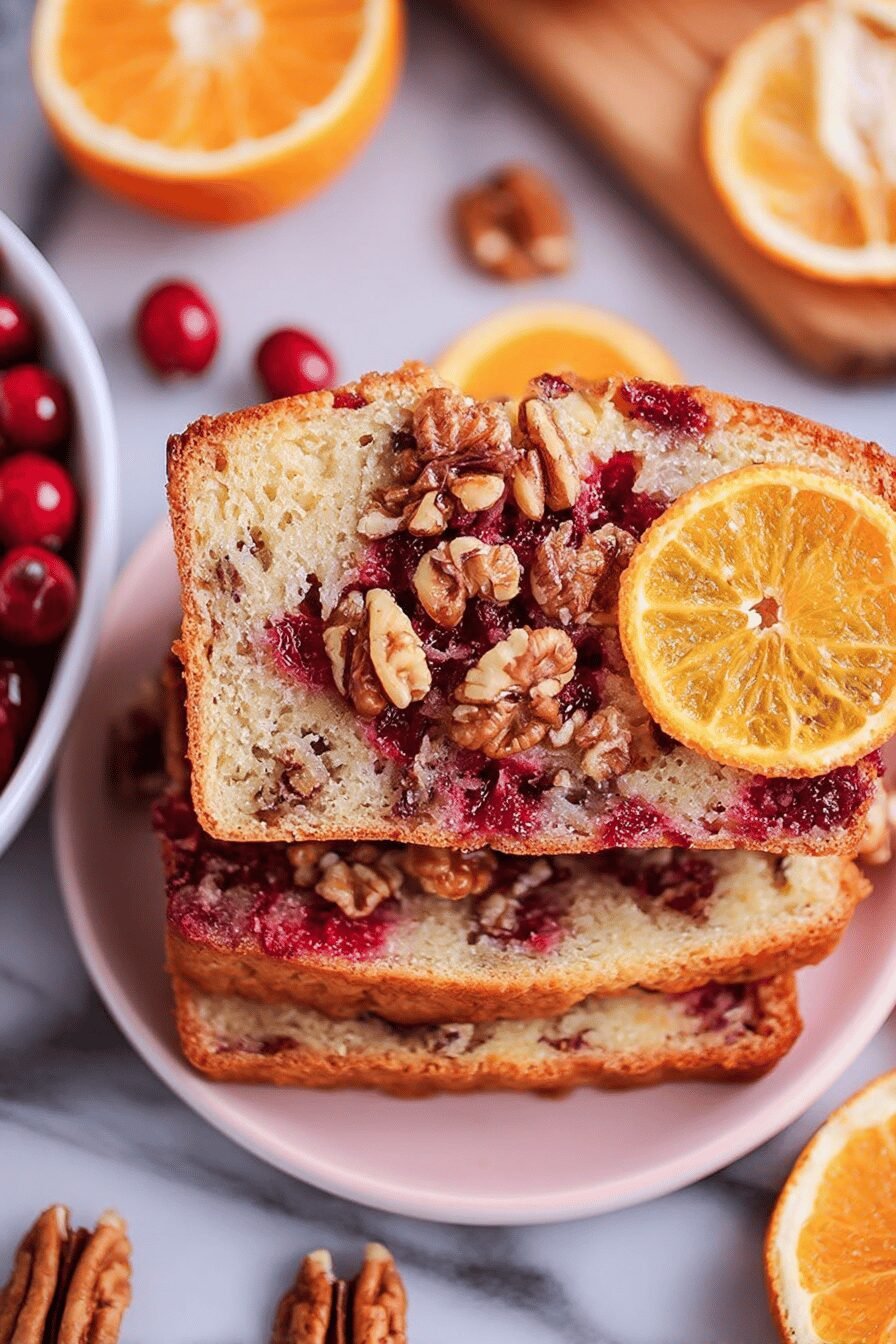 Cranberry Walnut Bread Recipe for Homemade Loaves
